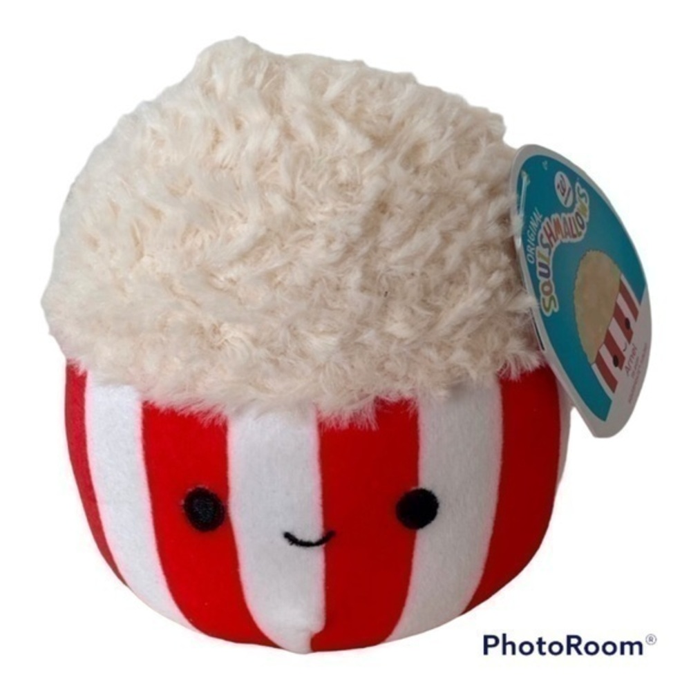 Squishmallow Oficial Plush Collectible Soft Plush Animal (Arnel Popcorn,)